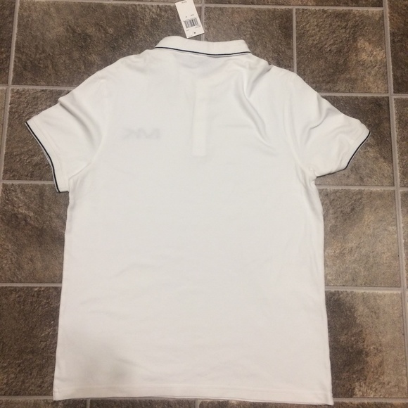 Michael Kors White Polo with Logo - Picture 2 of 5